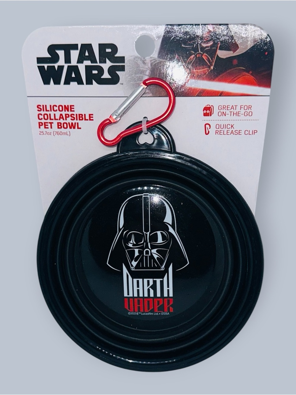 NWT Star Wars Collapsible Pet Bowl